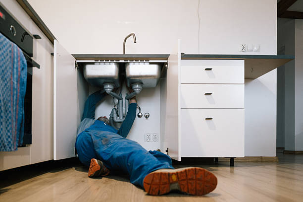 Professional Plumbing technician working in Beaver Falls, PA